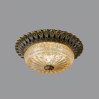 Cecilie Antique Brass Ceiling Light