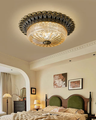Cecilie Antique Brass Ceiling Light