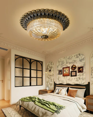 Cecilie Antique Brass Ceiling Light