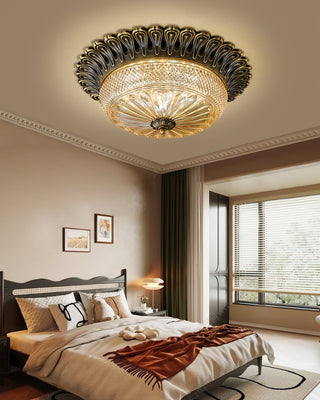 Cecilie Antique Brass Ceiling Light