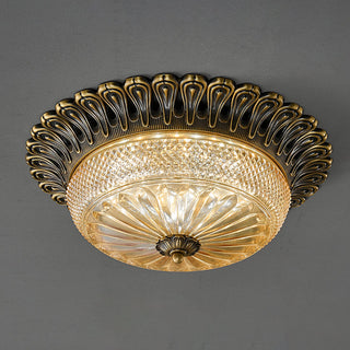 Cecilie Antique Brass Ceiling Light
