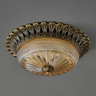 Cecilie Antique Brass Ceiling Light