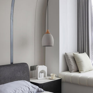Kael Industrial Cement Pendant Light