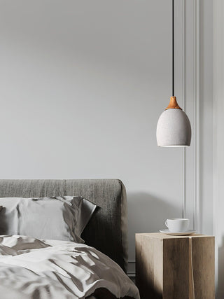 Kael Industrial Cement Pendant Light