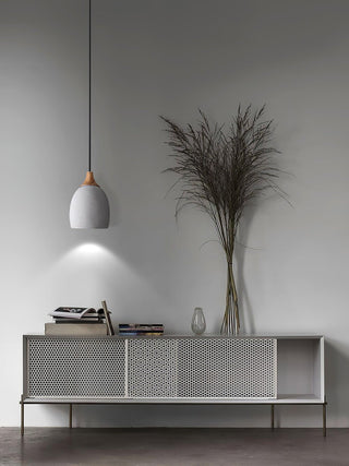Kael Industrial Cement Pendant Light