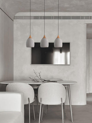 Kael Industrial Cement Pendant Light