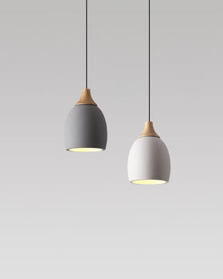 Kael Industrial Cement Pendant Light