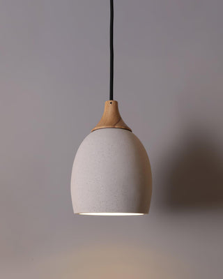 Kael Industrial Cement Pendant Light