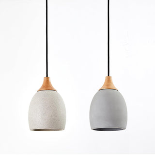 Kael Industrial Cement Pendant Light