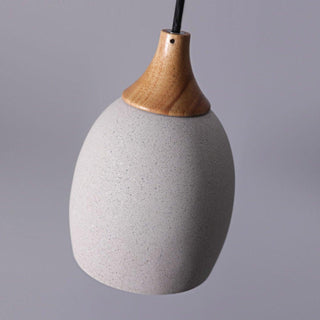 Kael Industrial Cement Pendant Light
