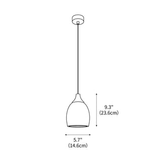 Kael Industrial Cement Pendant Light