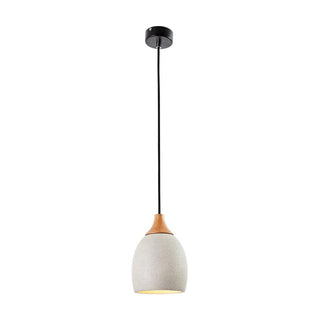 Kael Industrial Cement Pendant Light