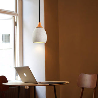 Kael Industrial Cement Pendant Light