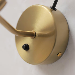 Ribbed Vintage Ceramics Wall Light