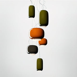 Nova Modern Opal Glass Pendant Light