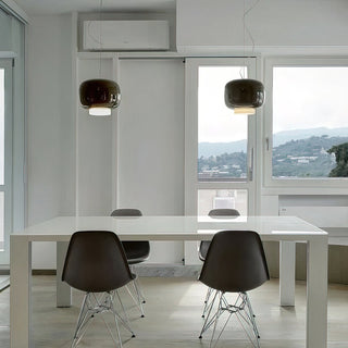 Nova Modern Opal Glass Pendant Light