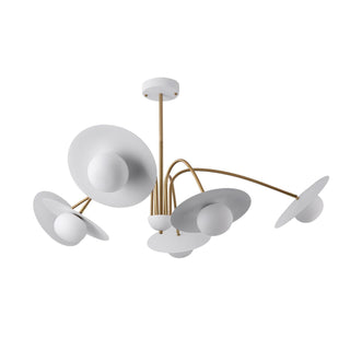 Champignon Sculptural Metal Chandelier