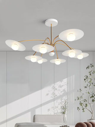 Champignon Sculptural Metal Chandelier