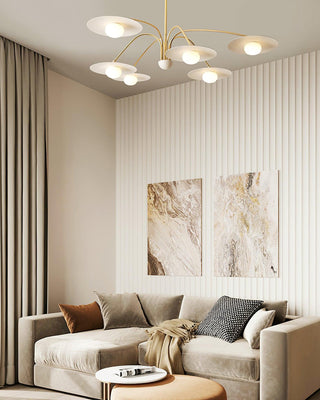 Champignon Sculptural Metal Chandelier
