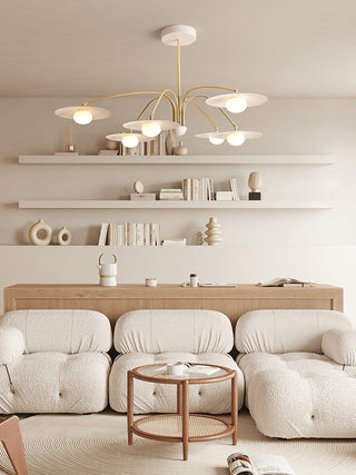 Champignon Sculptural Metal Chandelier