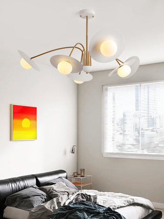 Champignon Sculptural Metal Chandelier