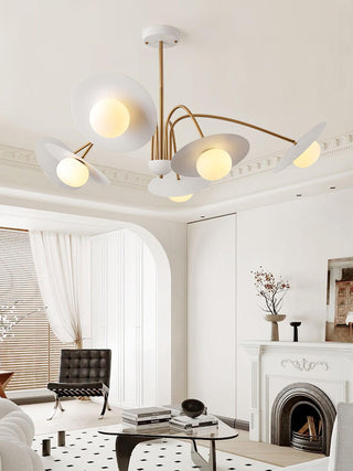 Champignon Sculptural Metal Chandelier