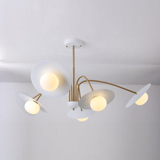 Champignon Sculptural Metal Chandelier