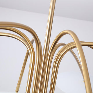 Champignon Sculptural Metal Chandelier