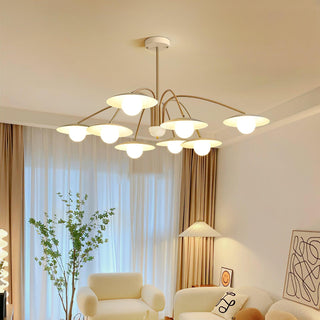 Champignon Sculptural Metal Chandelier