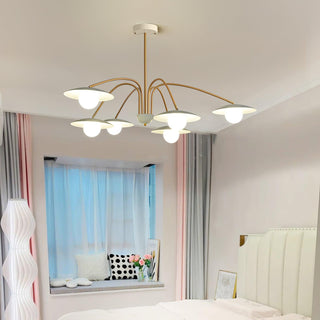 Champignon Sculptural Metal Chandelier