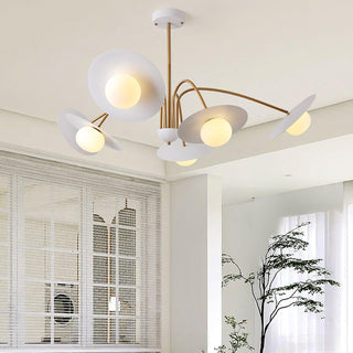 Champignon Sculptural Metal Chandelier