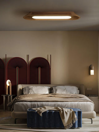 River Modern Wood Ceiling Light