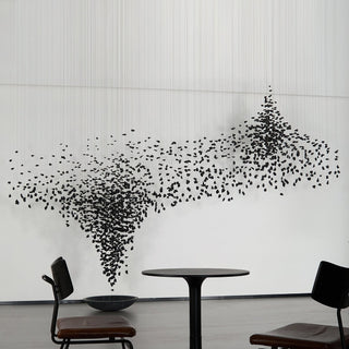 Arsilus Charcoal Stone Shape Hourglass Sculptural Chandelier - Blowlighting