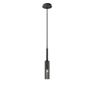 Charlot Smoked Glass Pendant Light