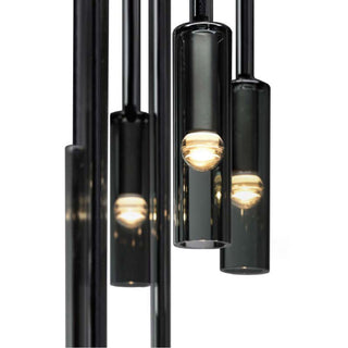 Charlot Smoked Glass Pendant Light