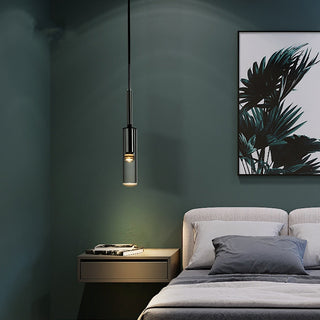 Charlot Smoked Glass Pendant Light