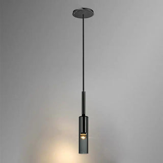 Charlot Smoked Glass Pendant Light