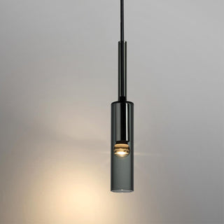 Charlot Smoked Glass Pendant Light