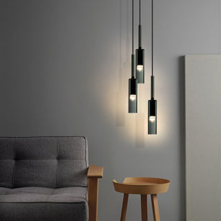 Charlot Smoked Glass Pendant Light