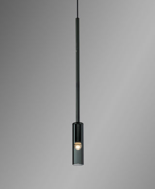 Charlot Smoked Glass Pendant Light