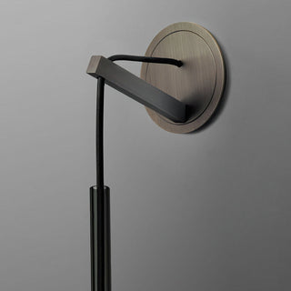 Kael Minimalist Black Metal Wall Sconce