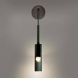 Kael Minimalist Black Metal Wall Sconce