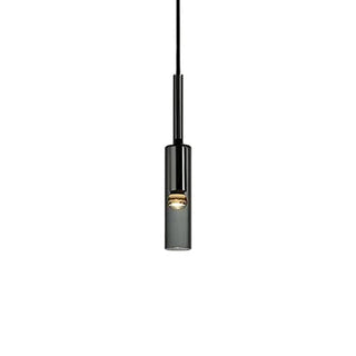 Charlot Smoked Glass Pendant Light
