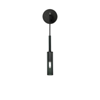Kael Minimalist Black Metal Wall Sconce
