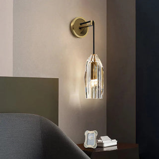 Lyra Luxury Crystal Wall Sconce