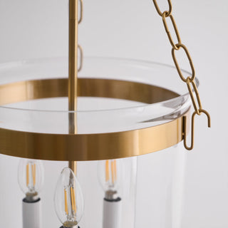 Cinder Traditional Glass Pendant Light