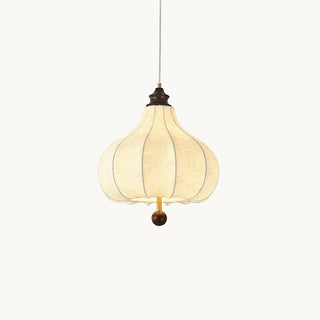 Chestnuts Retro Floral Fabric Pendant Light