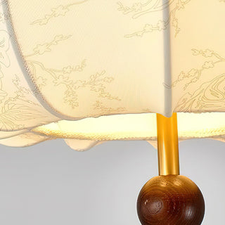 Chestnuts Retro Floral Fabric Pendant Light