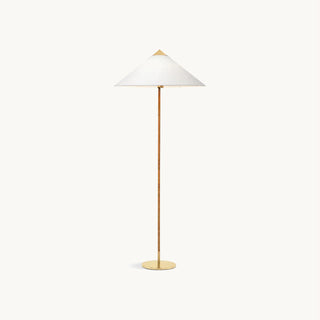 Chinese Farmhouse Fabric Floor Lamp