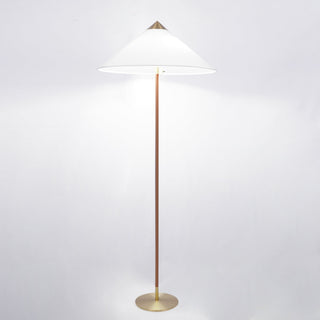 Chinese Farmhouse Fabric Floor Lamp